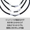 [BANDEL] Limited Edition Titanium Rubber Necklace (Black x Black) 45cm Black x Black 45cm