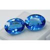 21.70 Ct Natural Blue Sapphire Oval Cut Loose Gemstones Pair