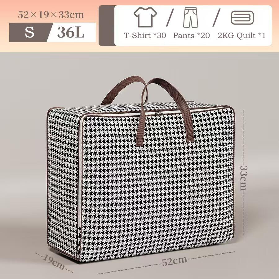 

Large Capacity Waterproof Moving Storage Bags For Clothes Bedding Home Organizer Student Luggage Travel Durable Reusable Packing Bags 36 Liters