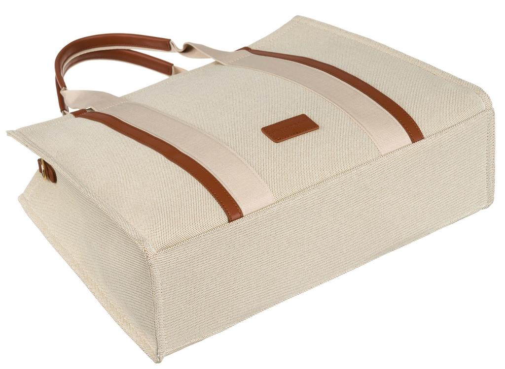 PTN CAN-04-5785 Nat-Brown Canvas Bag
