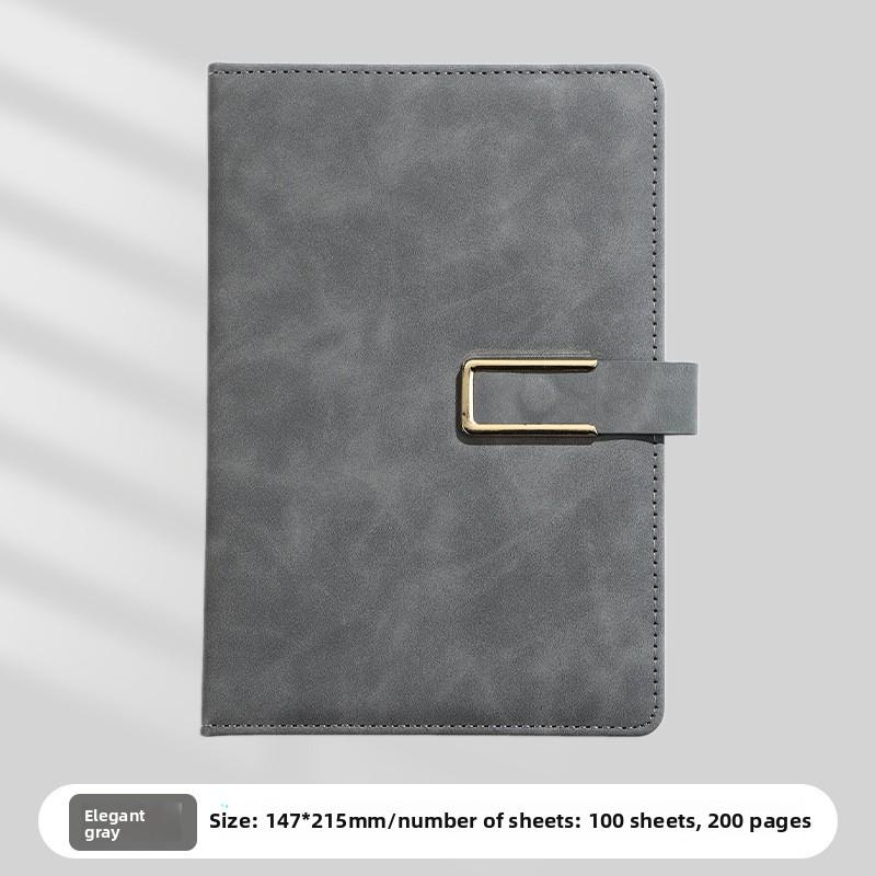 A5 Notatbok Spenne Business Kontor Notisblokk Gaveeske Sett