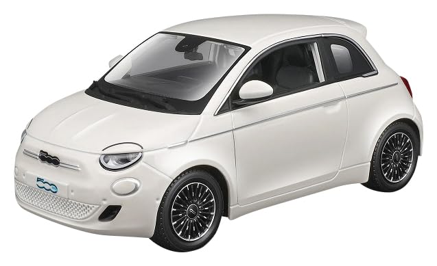 

Bburago Fiat 500e Ice White Finished Product BUR21110W 1/24 (2003)