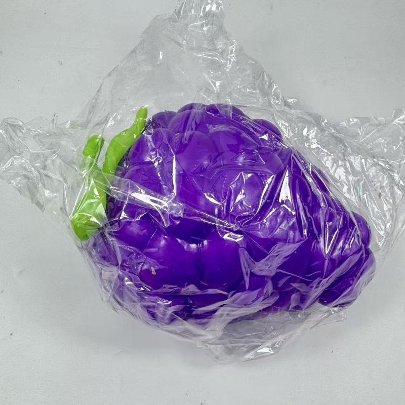 Giant Grape Fruit Squishy Toy Soft Slow Rising Simulation Fruit Squeeze Toy Squeeze Anti-Anxiety Sensory Fidget Toy For Adults