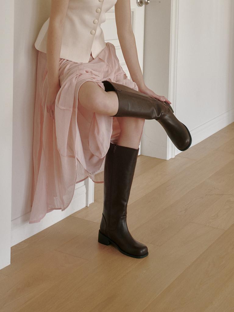 Metier Me1008 Cliff Minimal Long Boots_3Color