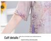 Elegant Summer Cheongsam Dress for Middle-Aged Women