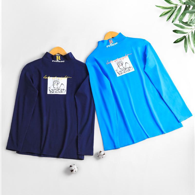 Men's High Collar Cotton Light Top - Comfortable, Breathable, Close-fitting Autumn Undershirt