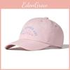 Cap Baseball Fashionable With Small Bear And Letter Embroidery Design Daily For