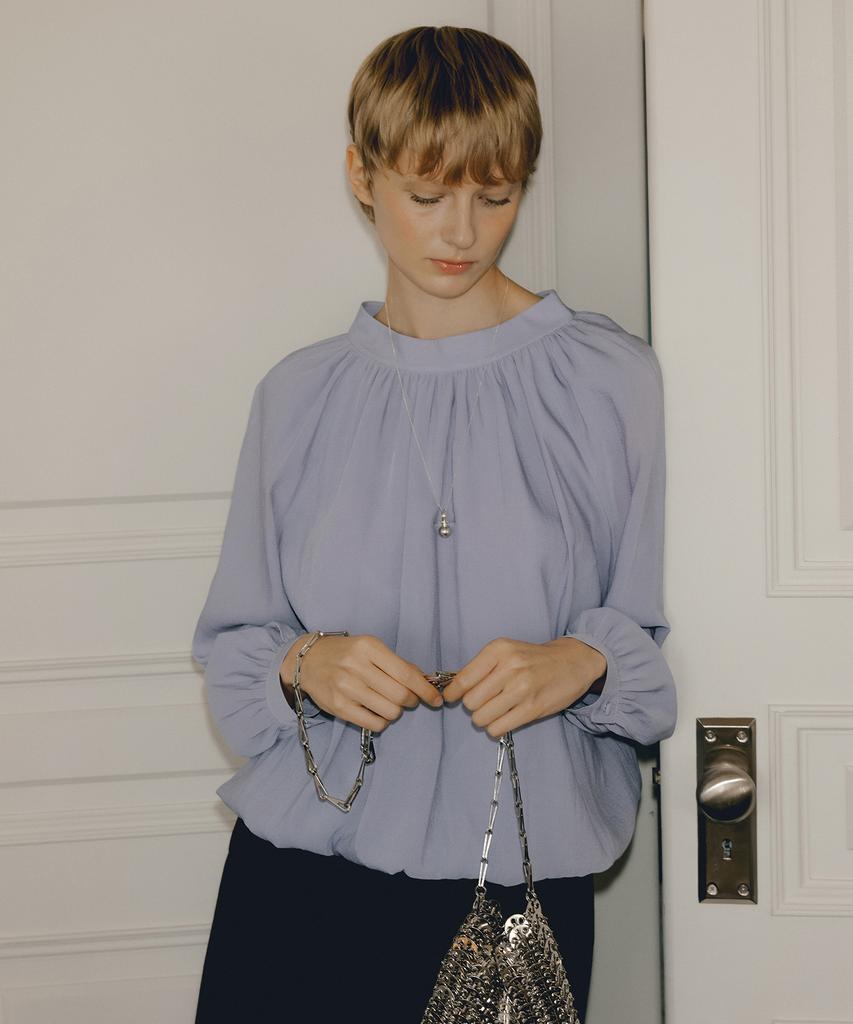 OCTETTE Dalcome Volume Blouse_2Color