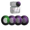 NEEWER ND-Filterset Kompatibel mit Osmo Nano mit Bildschirm für Action-Kamera Zirkular-Polarisations-Optisches Fotozubehör (4 Filter) - - Einschraubbar