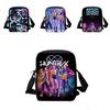 Borsa a tracolla Kpop Demon Hunters con design stampato per studenti delle scuole medie