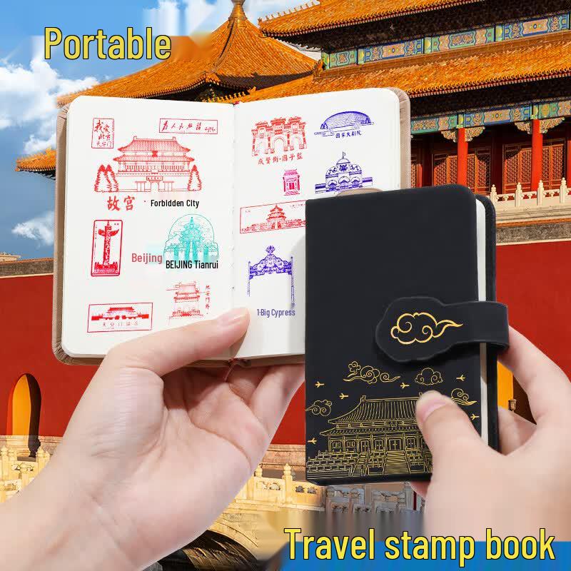 Travel Stamp Collection Album