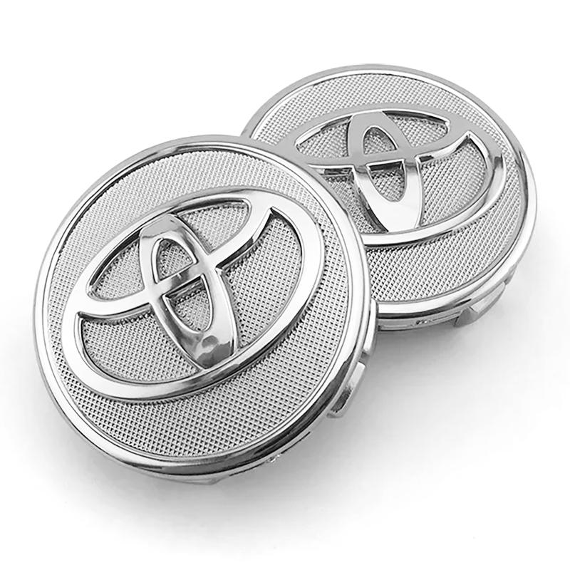 4Pcs/set 56/60mm Toyota Hub Caps Car Wheel Center Caps for Toyota Prius CHR Auris Rav4 Prado Fortuner Corolla Yaris Camry
