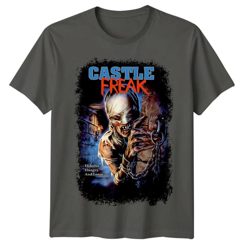 Castle Freak () Movie Poster Inspired Tshirt Retro S Tee
