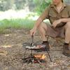 Aluminum Alloy Bracket Barbecue Tripod Stand Detachable Outdoor Griddle Grill