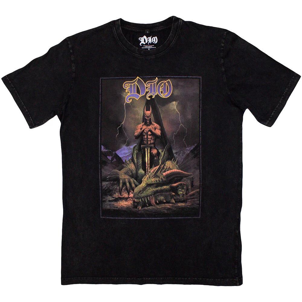 Dio Unisex Stone Wash T-Shirt: Killing The Dragon (Small) S