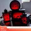 European Style Portable LED Flame Effect Night Light – A Retro Decorative Lamp for a Cozy Atmosphere