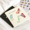 8Sheets Little Mermaid DIY Puzzle Stickers for Kids Cartoon Dress Up Jigsaw Stickers Children's Creative Toys