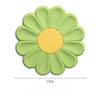 Flower Heat Resistant Silicone Mat Kitchen Table Coaster Non-slip Drink Cup Pot Holder Table Placemat Kitchen 17cm Cup Coasters