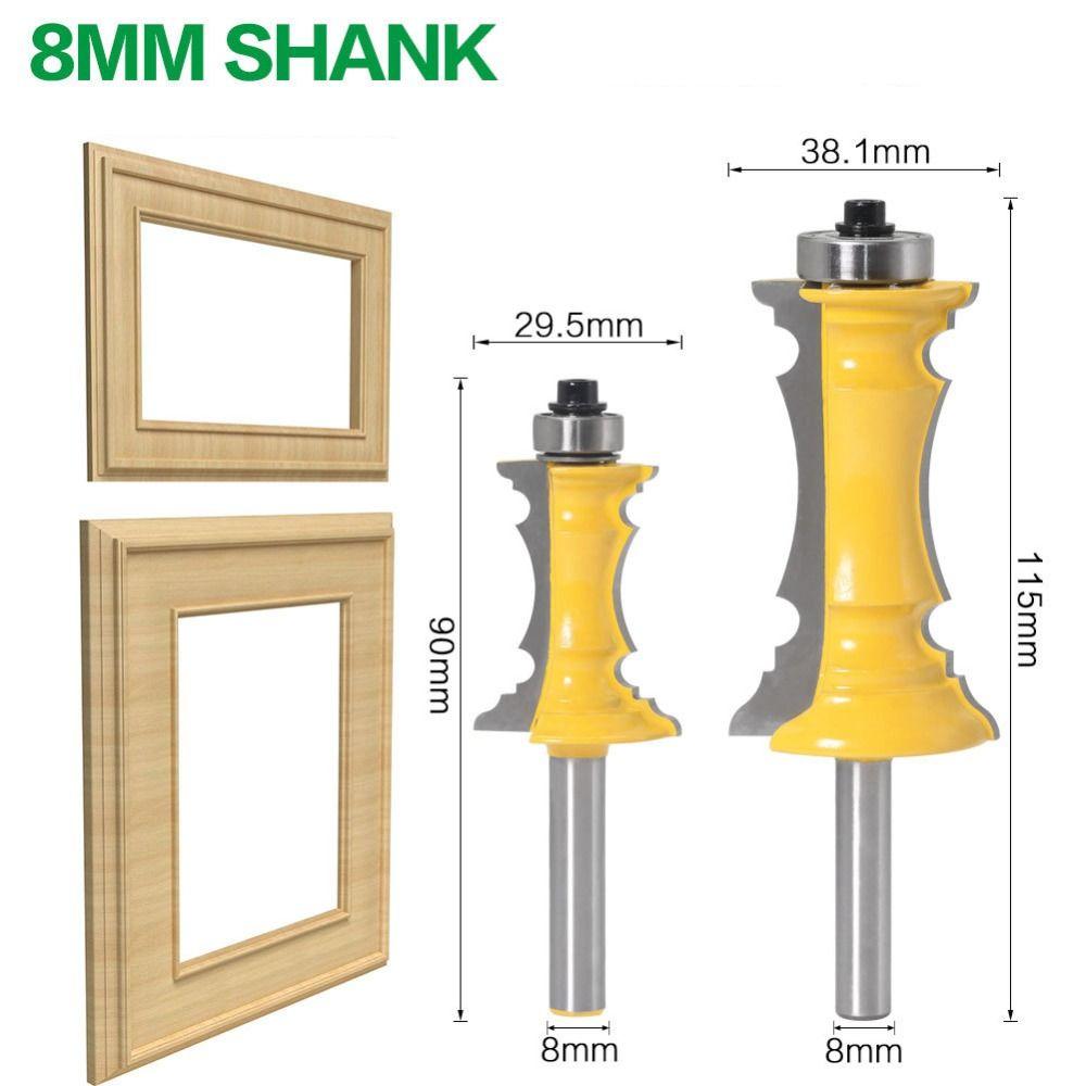 

8 мм хвостовик фрезерный станок для резки двери ящика шкафа новый фрезерный резак