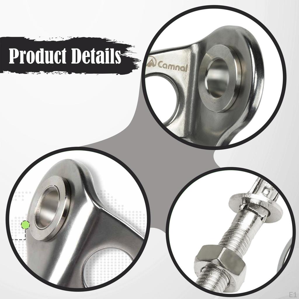 Climbing Anchor Hanger Hardware Versatile Fixed Point Holds for Home Gym Caving Protection