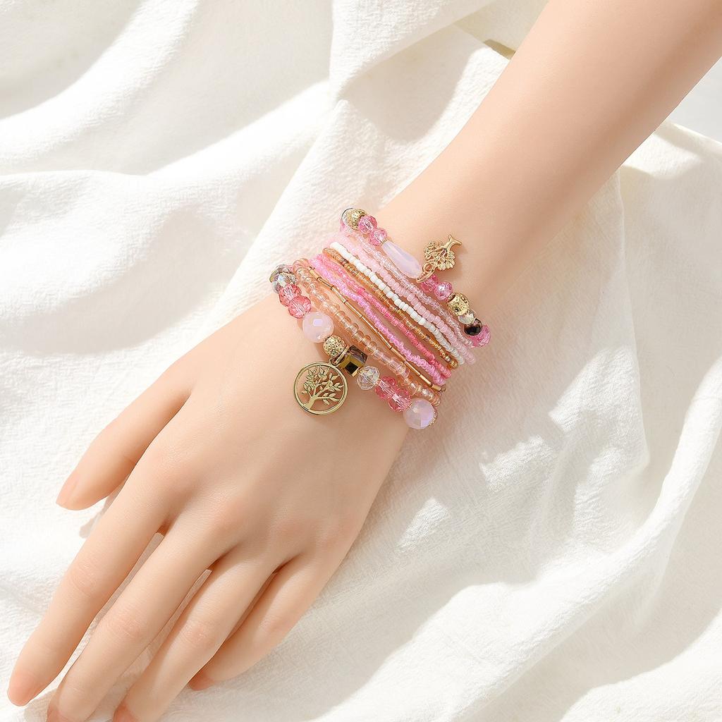 Boho Beach Bracelet Set Beaded Bracelet Bracelet Cuff Bracelet Jewelry Set For Girls