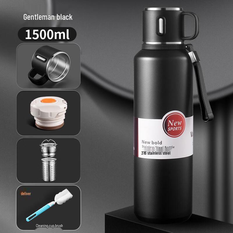 Yuzhuxun 316 Stainless Steel Insulated Tea & Water Bottle