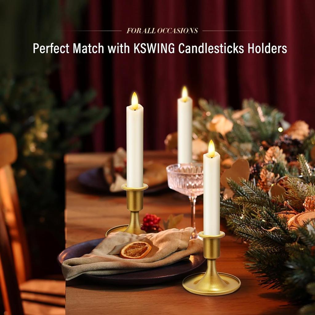 6Pack Valentine's Day Wedding Glow Tea Candles Religious Christmas Party Supplies Home Decoration LED Candle Lights