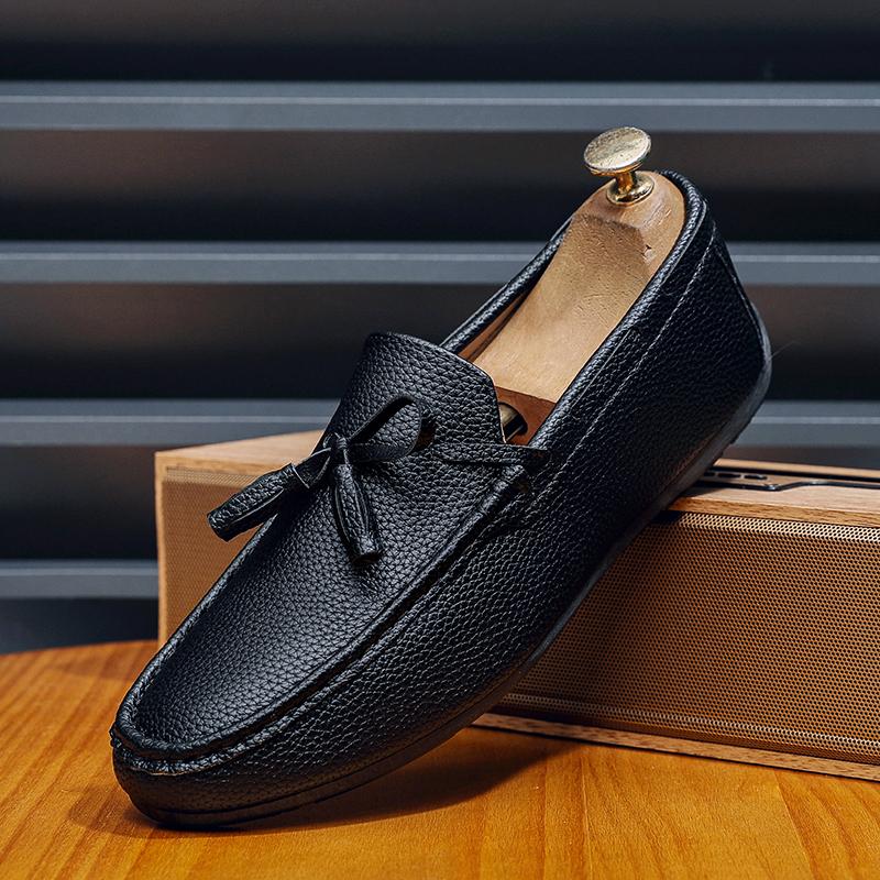 Luxury Brand Men Loafers Fashion Man Casual Shoes Breathable Comfortable Slip-on Lazy Driving Shoes Walking Boat Shoes Moccasins