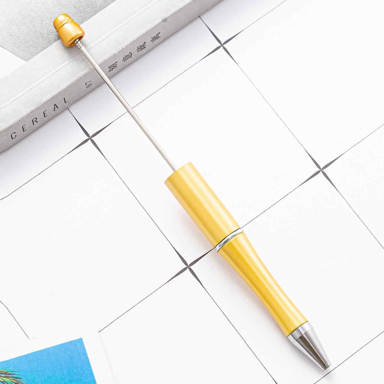 

Creative DIY Logo Plastic Bead Ballpoint Pen Bullet 1.0