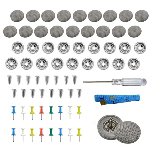 

aninako 60pcs Car Ceiling Sagging Repair Rivets Repair Buttons Roof Rivets Fixing Tools Suitable for Automotive Interior Ceiling Cloth Fixing Rep