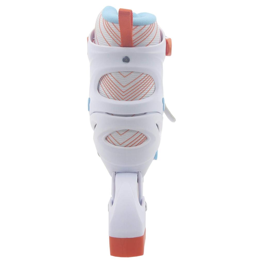 NEW STREET MOVE Verstellbare Inlineskates GW-901 (Orange, 24,5-27cm)