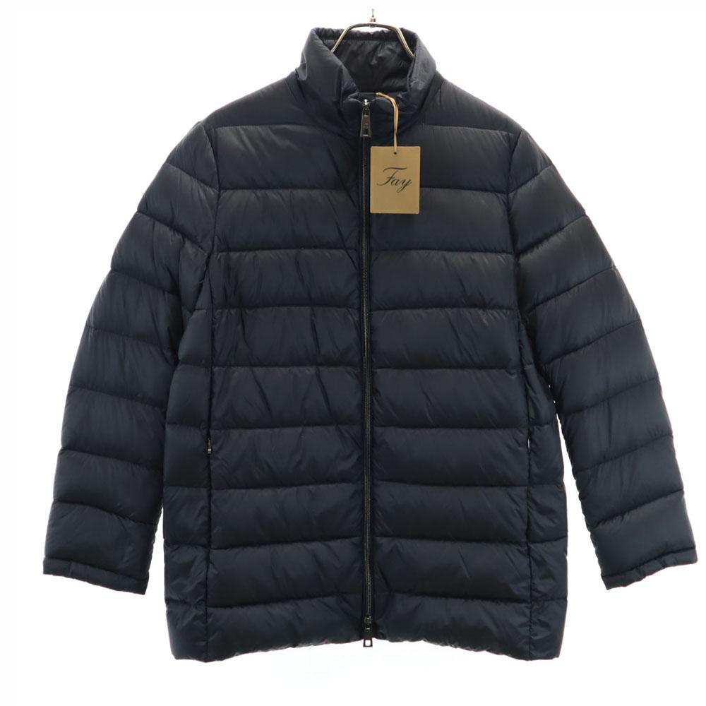 Unused Fay Made In Italy Down Jacket S Charcoal Black Men's Used