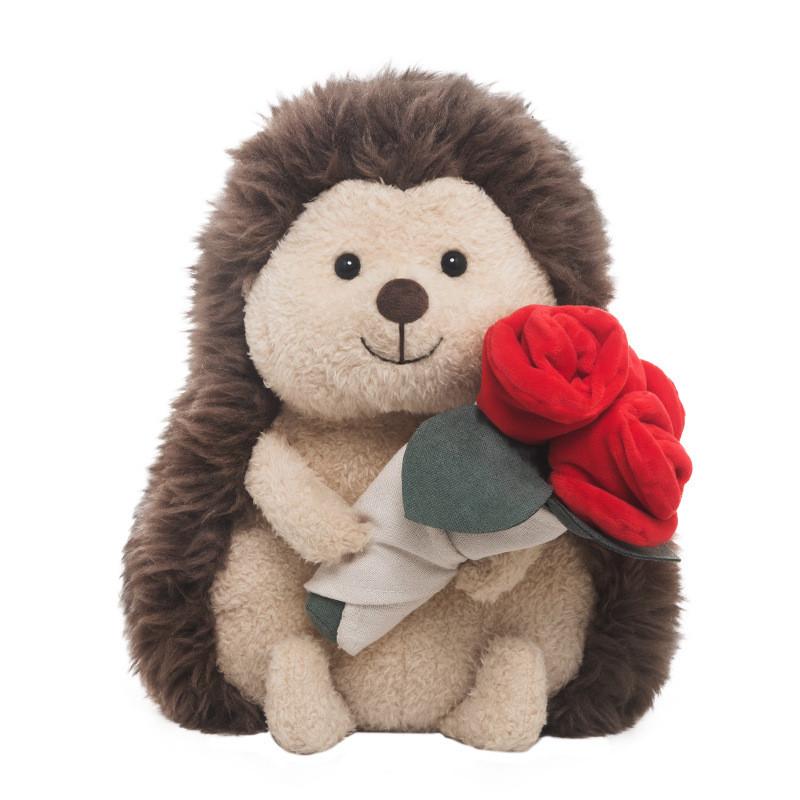 Hedgehog Plush Toy With Pp Cotton Filling For Kids Bedroom Decor And Gift Idea