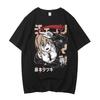 Chainsaw Man T-shirt Cotton High Quality Teen Colorful Aesthetic T-shirt Digital Korean Clothes Gothic 2000s Aesthetic Anime