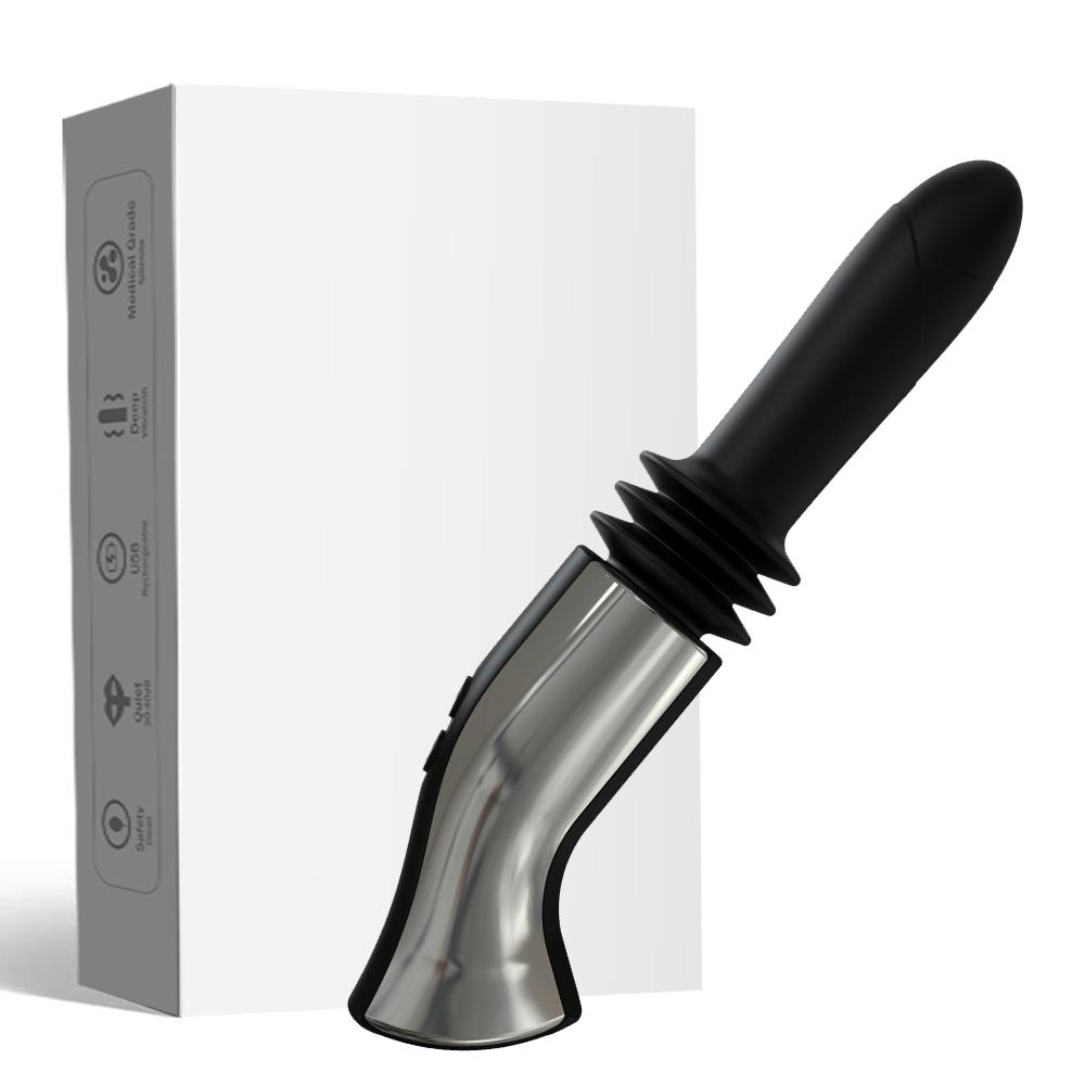 Sex Machine Teleskopický vibrátor Dildo Automatický masážní masážní přístroj Up Down Bod G Zatahovací Pussy Toy Sexuální hračky pro dospělé