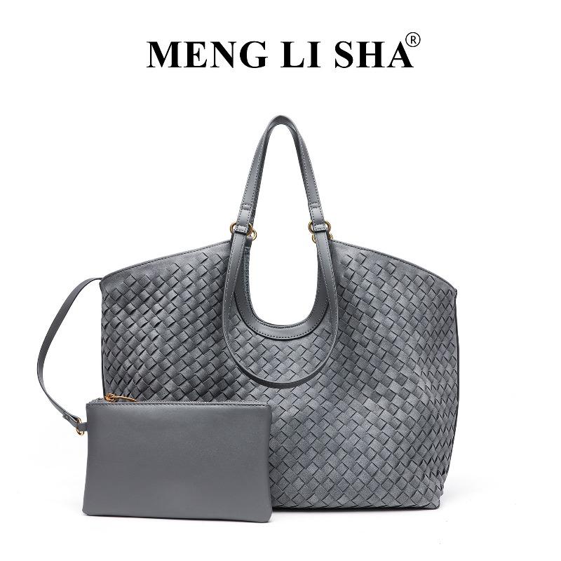 

Tote bag women s tide large capacity autumn and winter new woven bag casual shoulder bag commuter underarm handbag