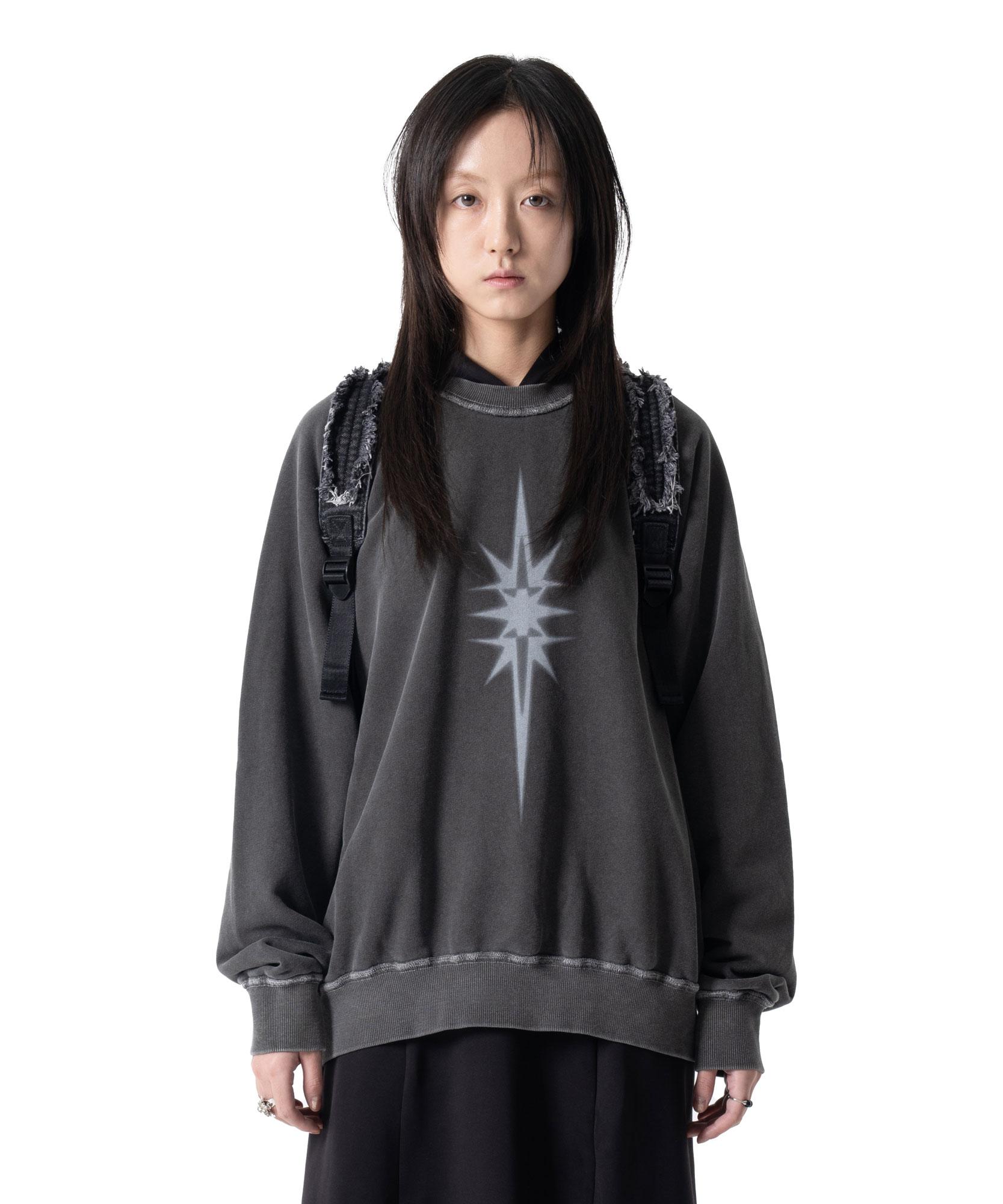 Свитшот Iuga Makaras с пигментной окраской (Древесный уголь) Charcoal/1