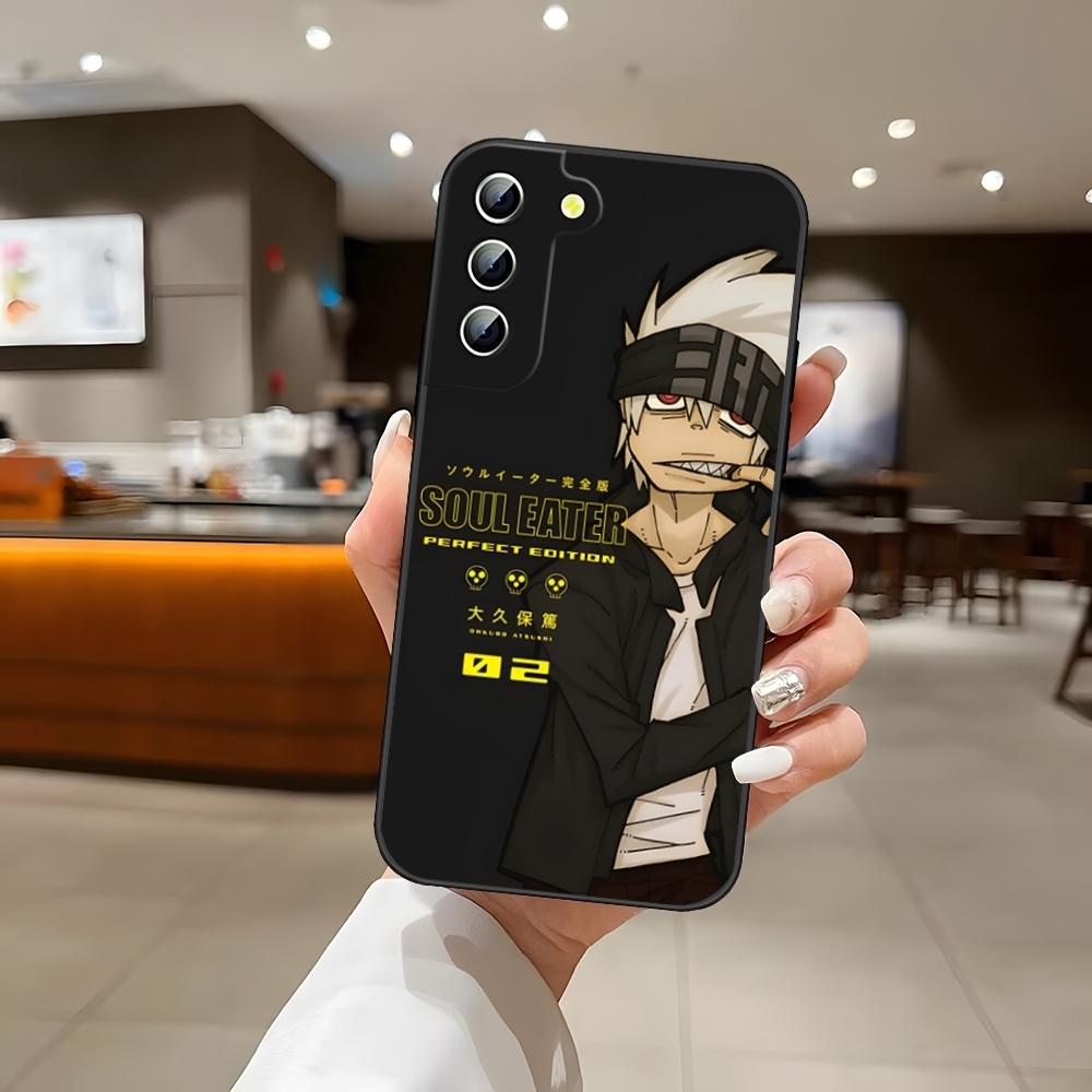 S-Soul Eater Phone Case For S25 Samsung S26 S24 Ultra S22 S23 S20 Fe S21 Plus A54 A34 A16 A53 Back Cover