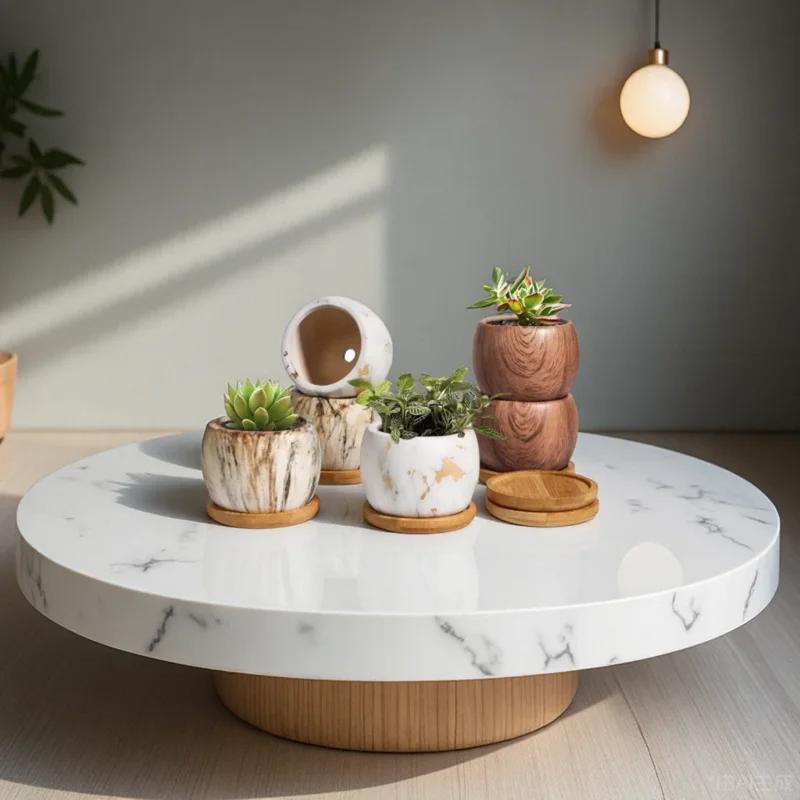 Transfer Water Art Gardening Ceramic Nordic Flower 2pcs Pots Decorations Office Supplies Vase Creative Succulent Gardening Home