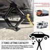 2 Ton Portable Car Jack Set with Lug Wrench, Handle & Socket – Emergency Tire Changing Kit for Cars, SUVs