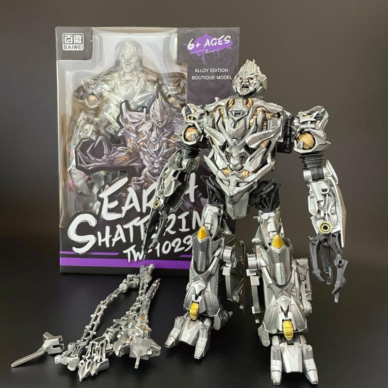 BAIWEI 20CM Coole Transformations-Actionfigur Schönes Spielzeug Film 7 Serie KO SS13 Anime Roboter Auto Panzer Modell Kinder Junge TW-1029 TW-1032