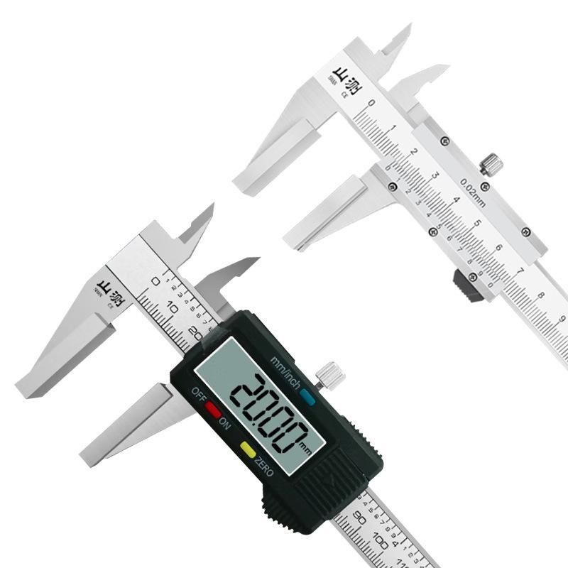 High Precision Digital Vernier Caliper for Wire Rope Measurement, 0-150mm/200mm/300mm