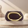 Women Retro Gold Metal Box Clutch Bag Vintage Evening Bags Luxury Designer Fashion Wedding Party Elegant Handbag with Chain