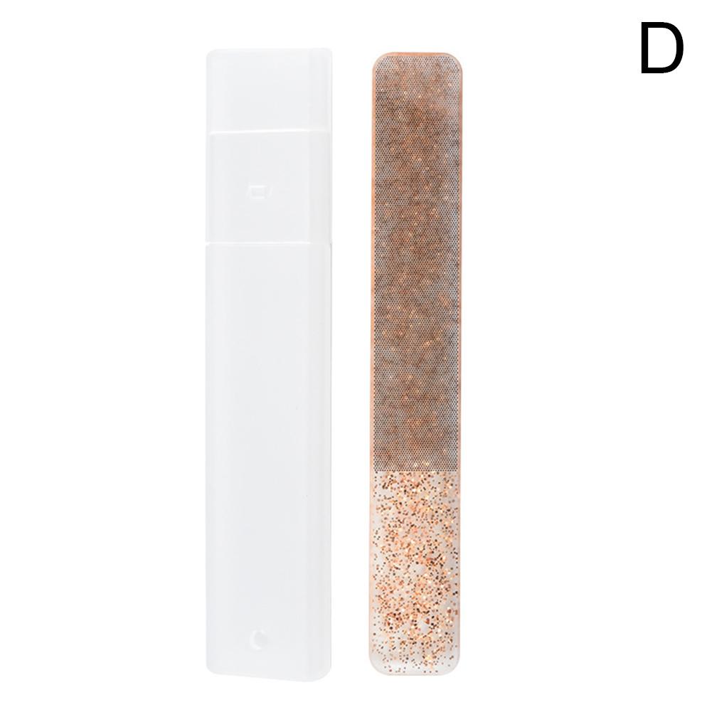Crystal Nail Shiner Nano Glass Nail File Transparent Crystal Nail Polish Rubbing Strip Polishing Tool For Nail Art And Pedicures