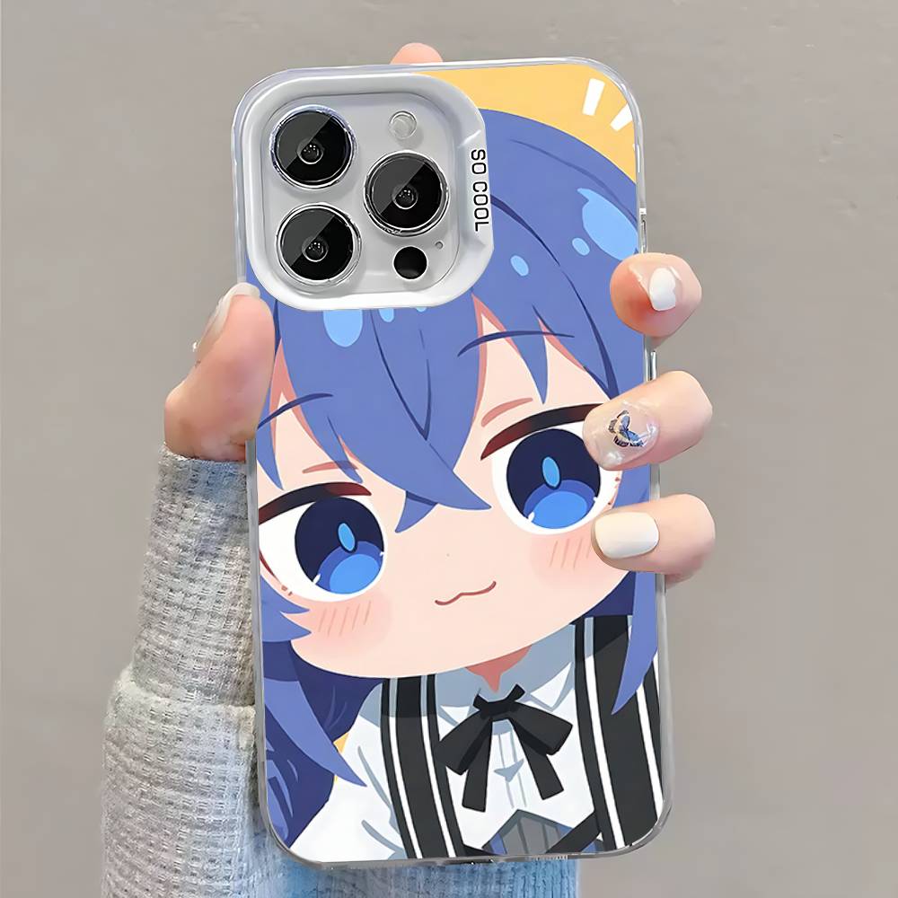 Phone Case For iPhone 16,15,14,13,12,11,Pro,XS,Max,Plus,Mini,SE M-Mushoku Tensei Roxy White Candy Matte Shockproof Cover