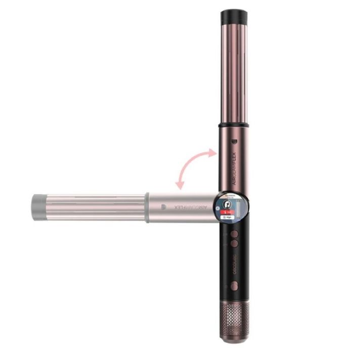 Coafură Păr 14 Capete Cecotec AirGlam 14in1 Flex Negru. 1400W, 110000RPM, Ecran, Tehnologie Coanda, Motor fără perii