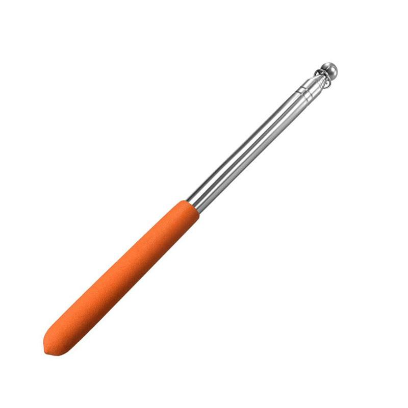 Stainless Steel Extendable Telescopic Pointer, Portable Pole Flag, Waving Flagpole, Teaching Classroom Pointe, 1.2 m