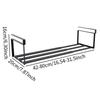 Under Shelf Rack Storage Rack Under Desk Book Storage Retractable for Cabinet for Wardrobe Cupboard Bookcase