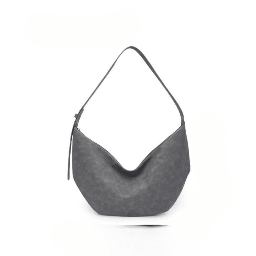 Vintage Maillard Bag Women's New Soft Fashion Versatile Single Shoulder Retro Design Senior Sense Oblique
