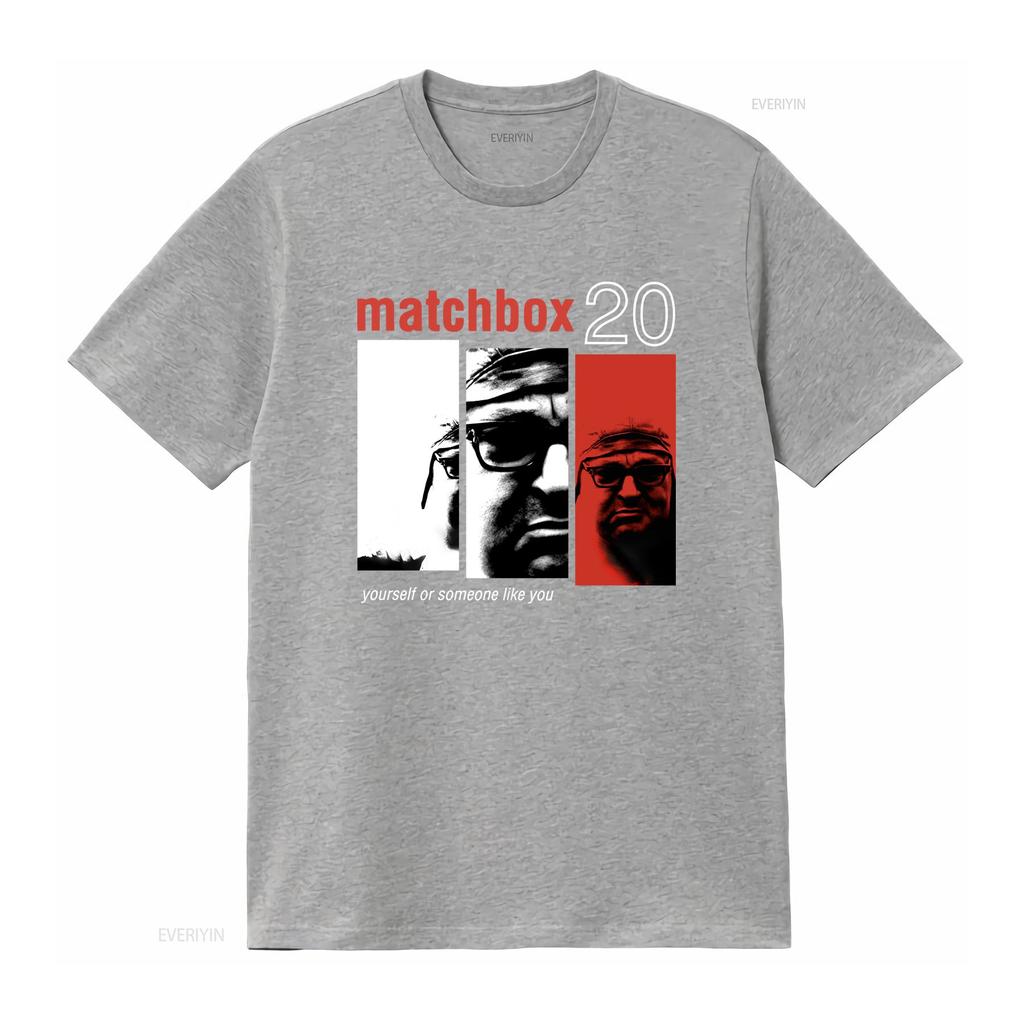 Matchbox Twenty Yourself or Someone Like You Alternative Rock Music T Shirt vintage Washed Stretched Breathable Soft